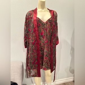 90’s Vintage Lingerie “An Intimate Affair” matching lingerie set